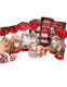 Gourmet gift box with 6 assorted packs of gingerbread